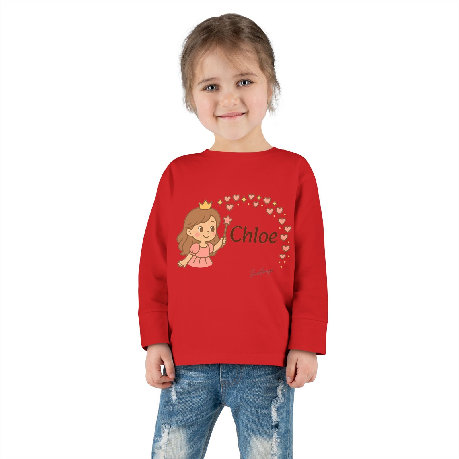 Personalized Princess Name Toddler Tee - Image 32