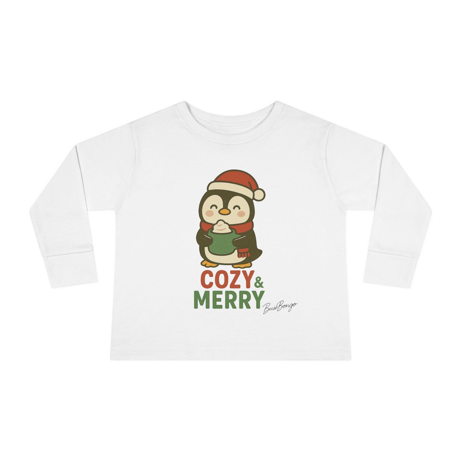 Cozy Christmas Cute Toddler Tee - Image 1