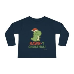 Rawry Christmas Dino Toddler Tee - Image 21
