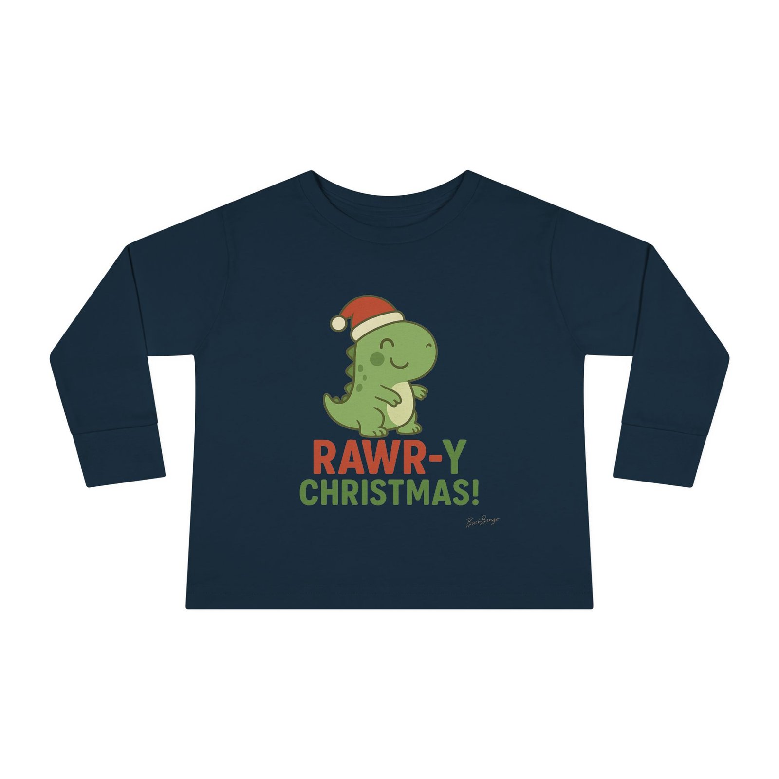 Rawry Christmas Dino Toddler Tee - Image 21