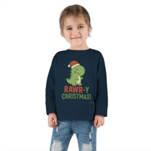 Rawry Christmas Dino Toddler Tee - Image 24