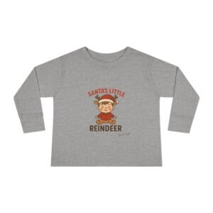 Santa's Little Reindeer Toddler Tee - Image 5