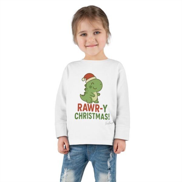 Rawry Christmas Dino Toddler Tee