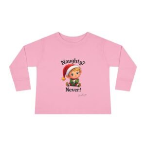 Naughty? Never! Elf Toddler Tee - Image 13