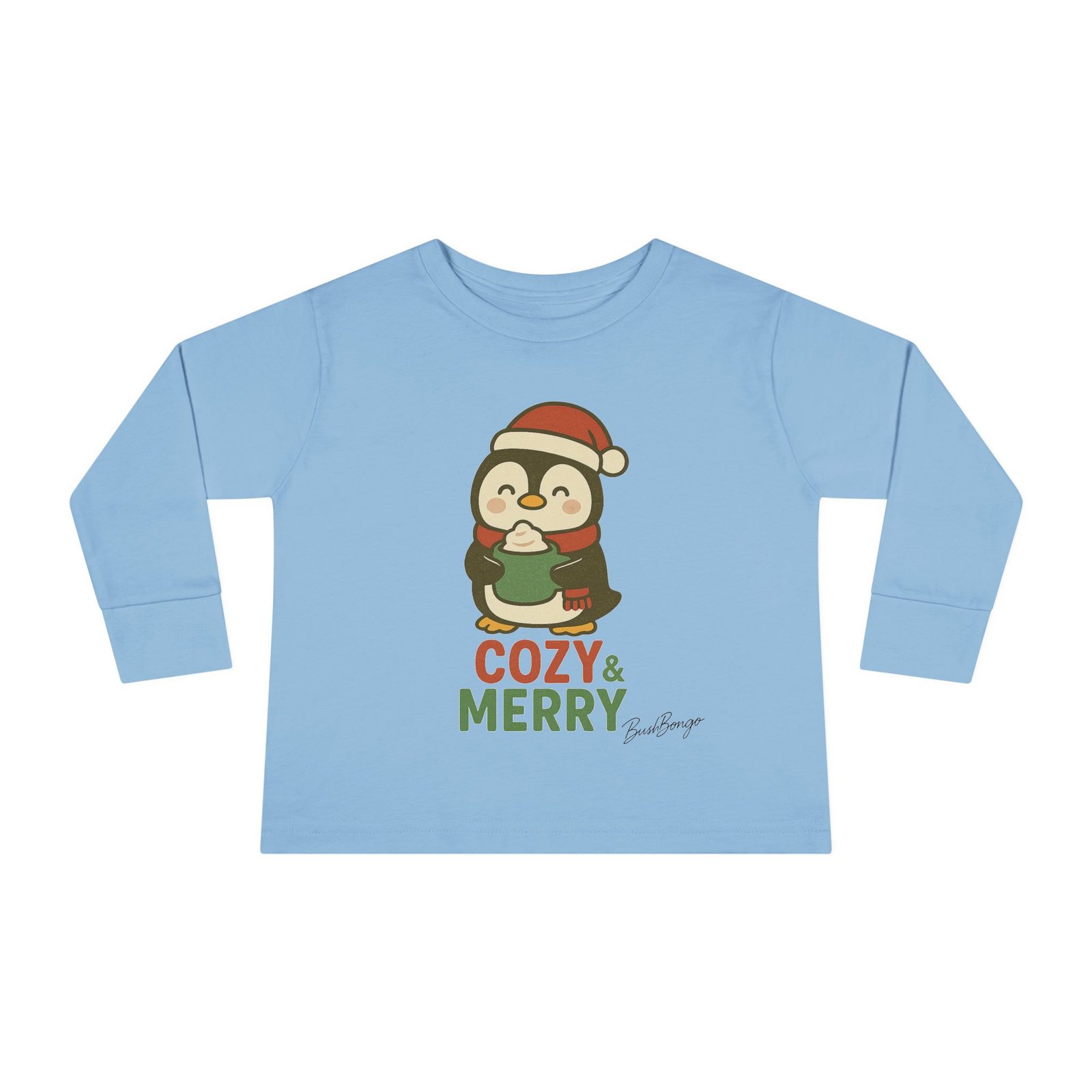 Cozy Christmas Cute Toddler Tee - Image 9