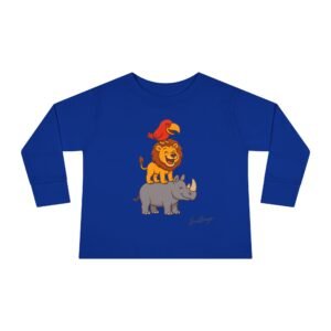Cute Animal Stack Toddler Tee - Image 13