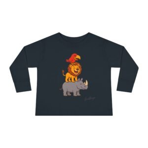 Cute Animal Stack Toddler Tee - Image 17