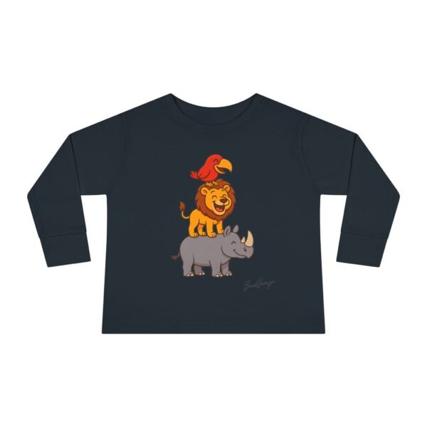 Cute Animal Stack Toddler Tee