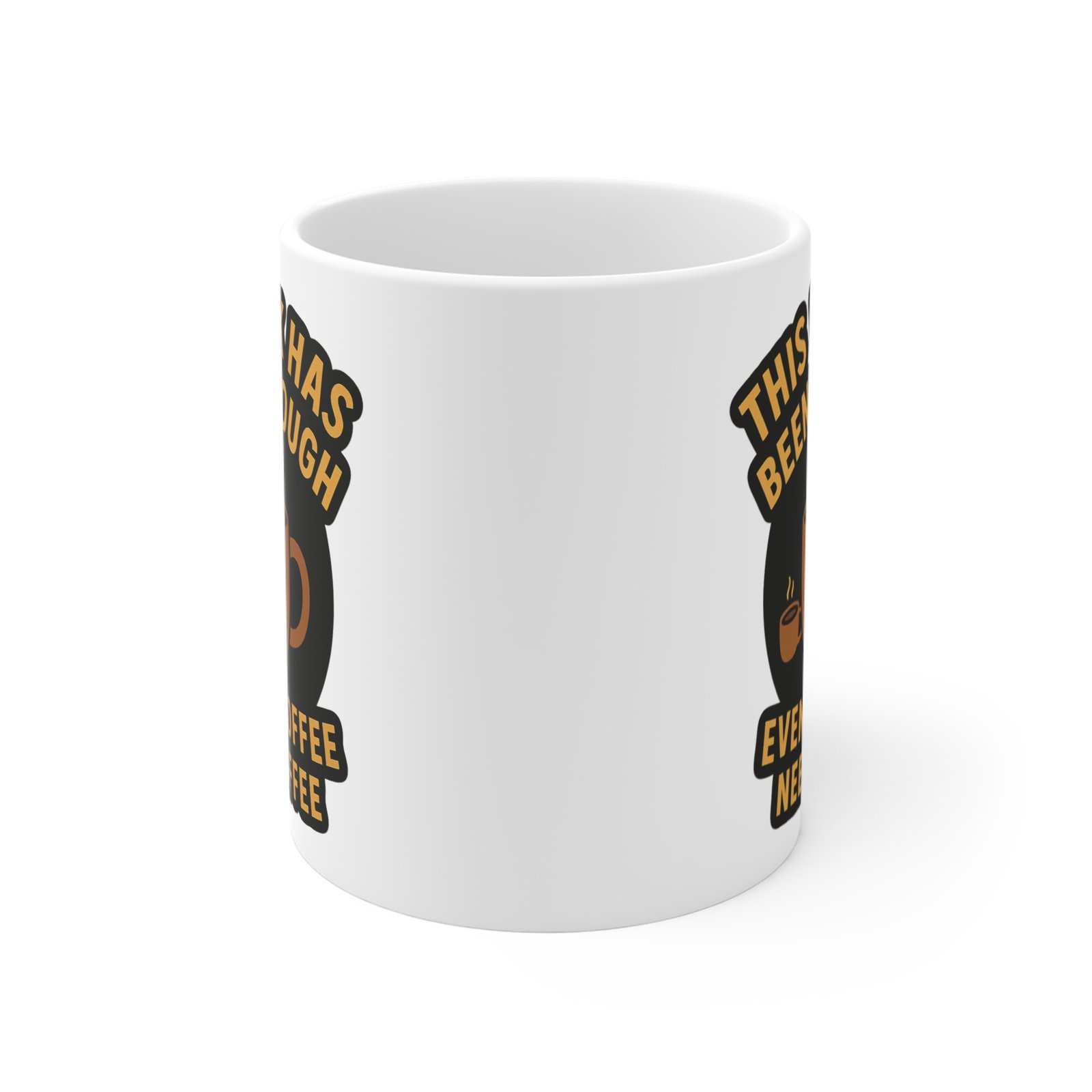 Funny Coffee Theme Mug - Image 2