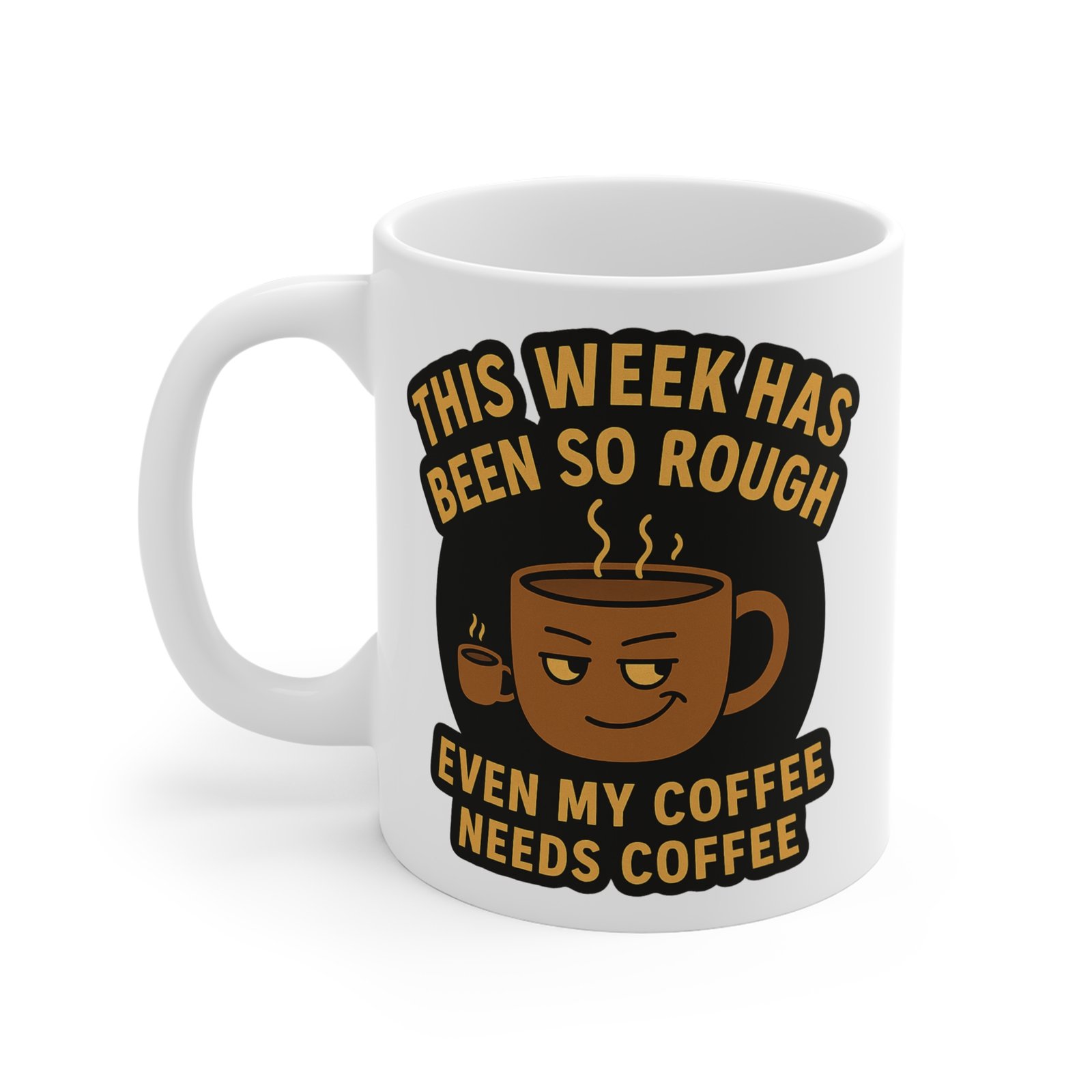 Funny Coffee Theme Mug - Image 3