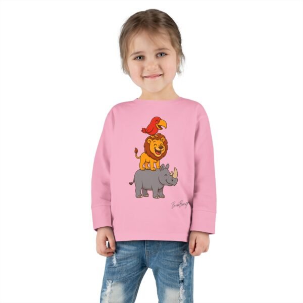 Cute Animal Stack Toddler Tee