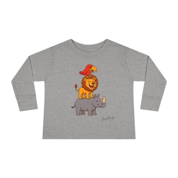 Cute Animal Stack Toddler Tee