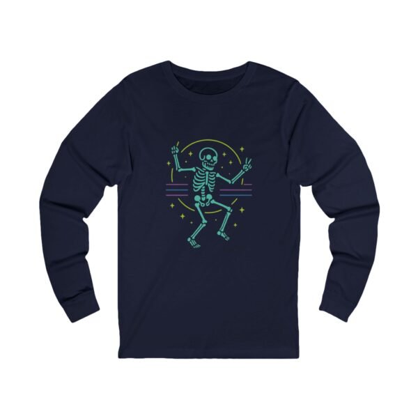 Neon Dancing Skeleton Rave Unisex  Adult Tee