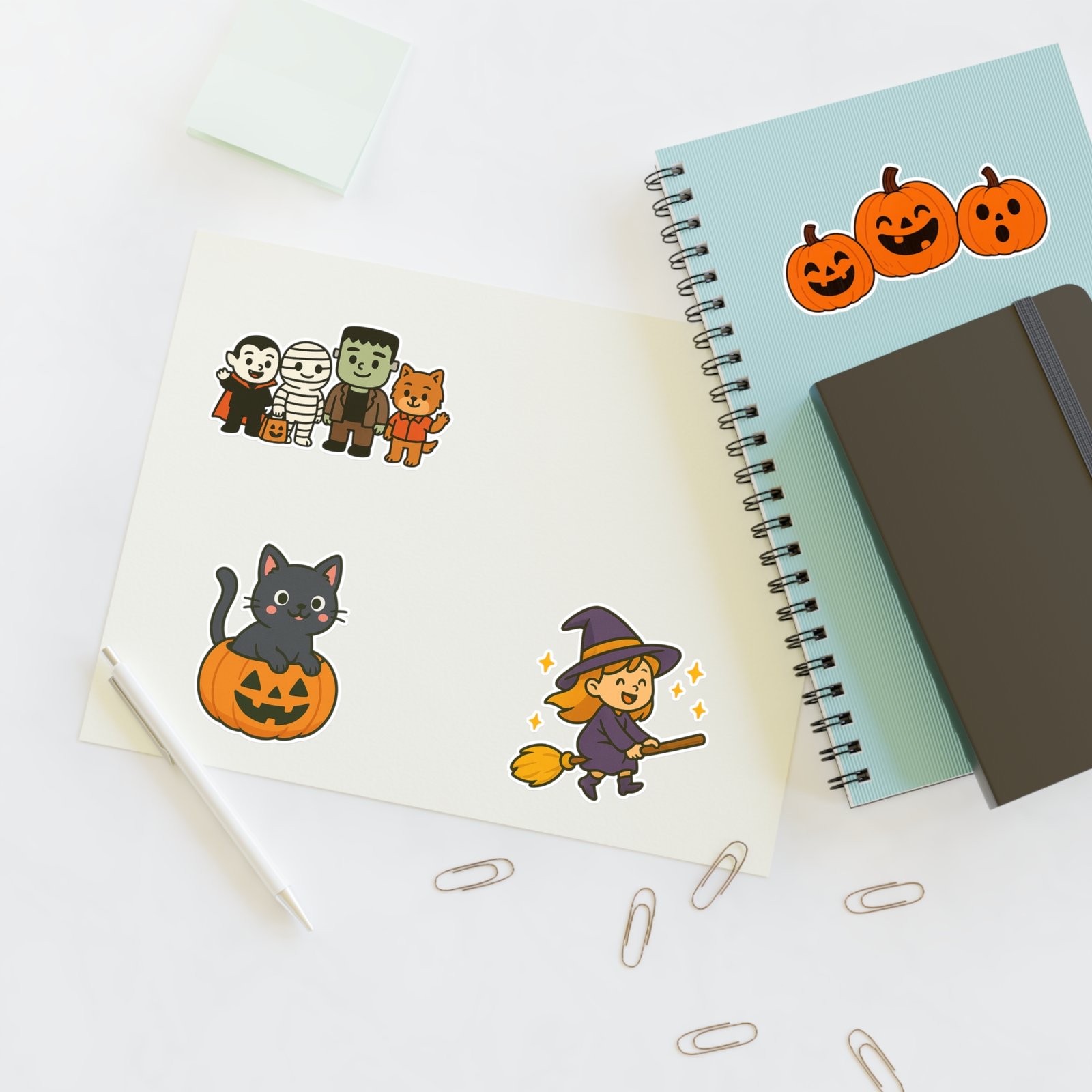 Halloween Sticker Sheets - Spooky Fun - Image 8