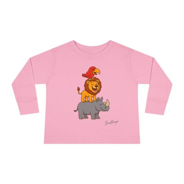 Cute Animal Stack Toddler Tee