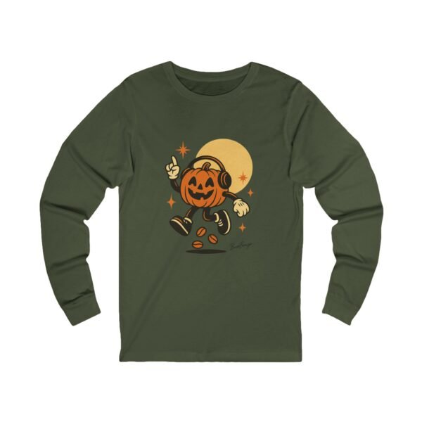 Retro Pumpkin Boogie Halloween 70s Adult Shirt