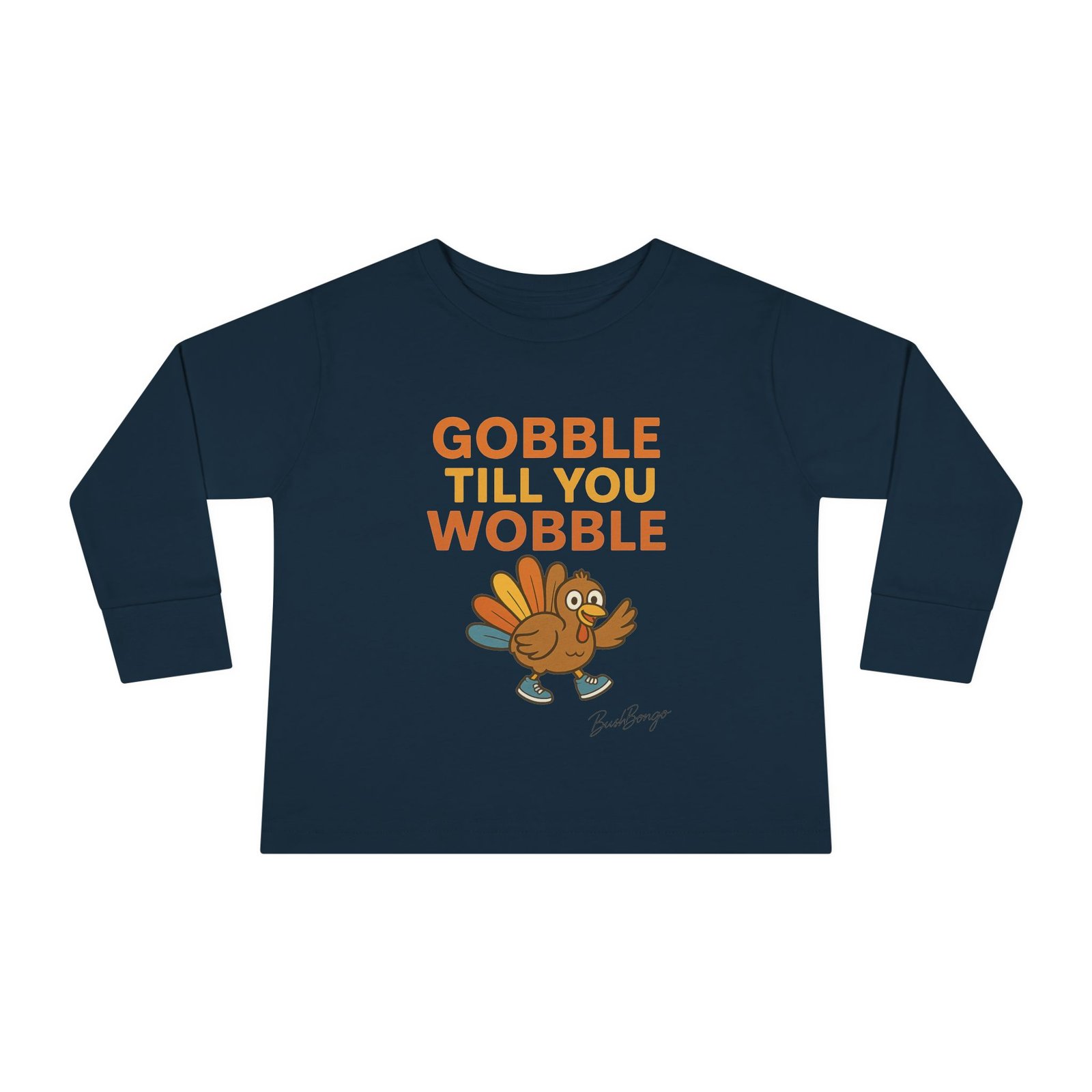 Thanksgiving Cute Turkey Toddler Tee - Image 21
