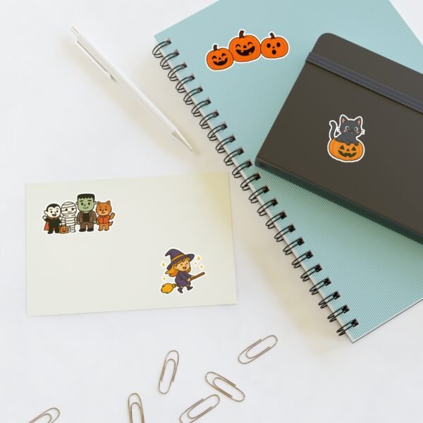 Halloween Sticker Sheets - Spooky Fun
