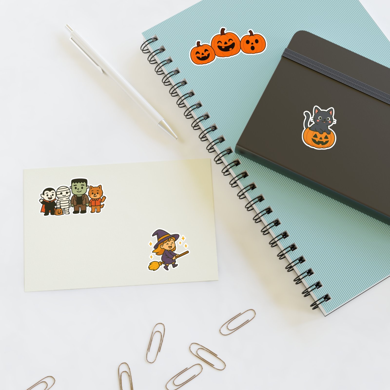 Halloween Sticker Sheets - Spooky Fun - Image 4