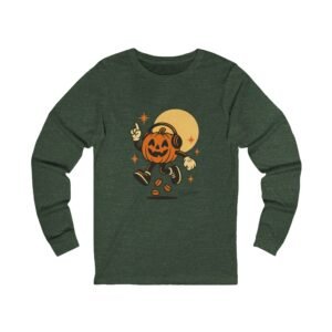 Retro Pumpkin Boogie Halloween 70s Adult Shirt - Image 9