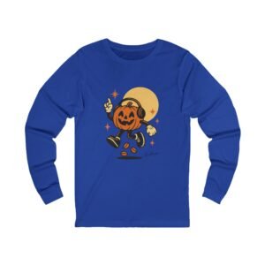 Retro Pumpkin Boogie Halloween 70s Adult Shirt - Image 13