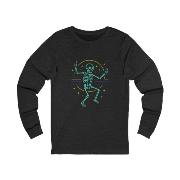 Neon Dancing Skeleton Rave Unisex  Adult Tee