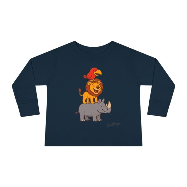 Cute Animal Stack Toddler Tee