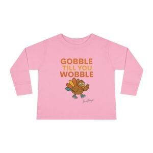 Thanksgiving Cute Turkey Toddler Tee - Image 25