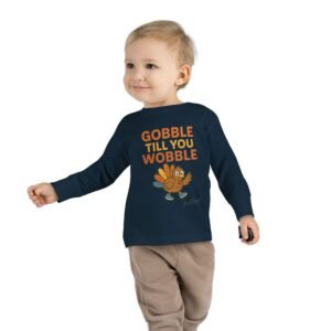 Thanksgiving Cute Turkey Toddler Tee - Image 23