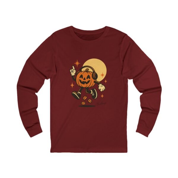 Retro Pumpkin Boogie Halloween 70s Adult Shirt