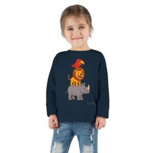Cute Animal Stack Toddler Tee - Image 24
