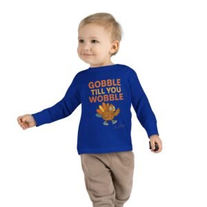 Thanksgiving Cute Turkey Toddler Tee - Image 15