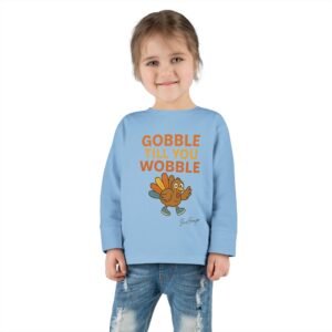 Thanksgiving Cute Turkey Toddler Tee - Image 12
