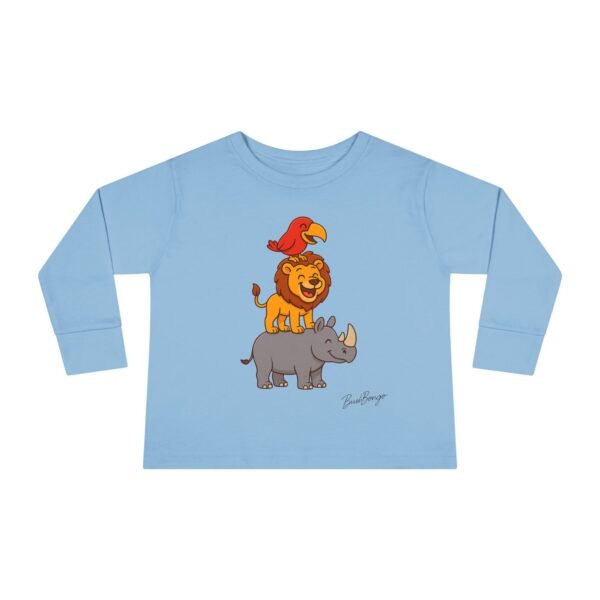Cute Animal Stack Toddler Tee